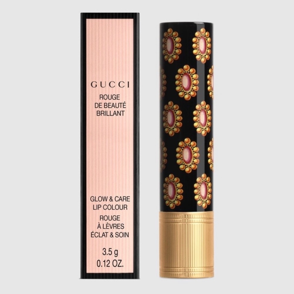 GUCCI Rouge de Beaute Brilliant Glow and Care Lipstick